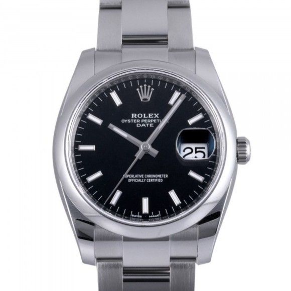 ROLEX Other - Rolex ROLEX Oyster Perpetual Date 115200 Black Dial Used Watch Men's